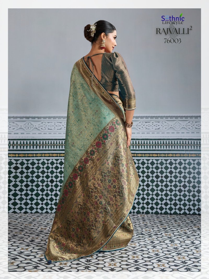 Rajvalli 2 By Sethnic Kanjivaram Mul Silk Saree